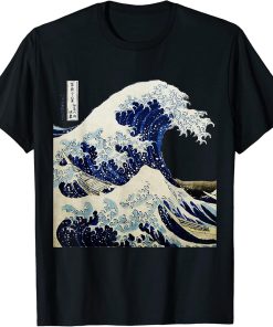 Kanagawa Japanese The great wave T shirt